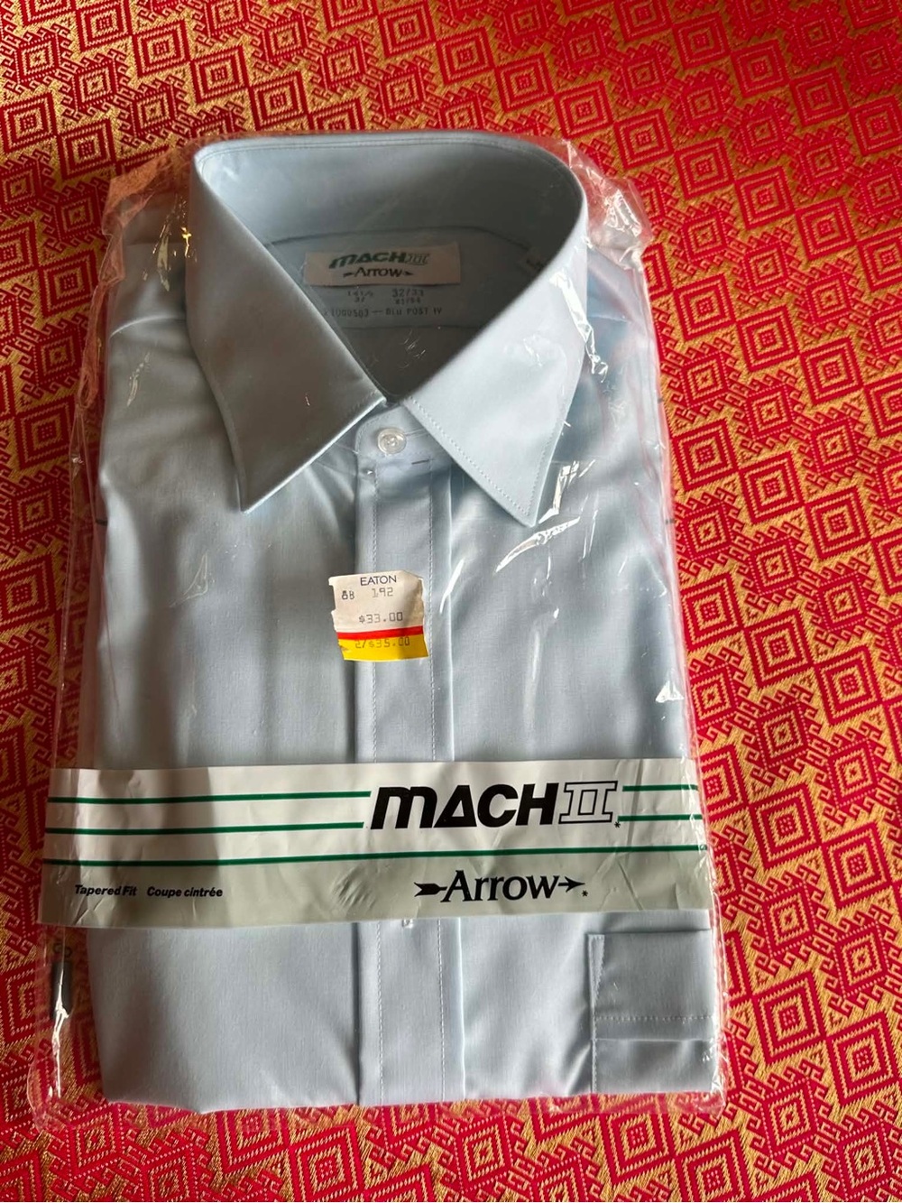 Arrow Men’s Light Blue Dress Shirt - Mach II